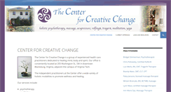Desktop Screenshot of centerforcreativechange.net